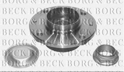 BORG & BECK bwk894 -  Комплект подшипника ступицы колеса